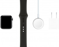 [BestBuy] Apple Watch 5 40mm Space Black Stainless + Sport Band ($379 /미국무배) 사진